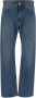 Salvatore Ferragamo Flare Jeans Klassieke Pasvorm Hoge Taille Blauw Heren - Thumbnail 1