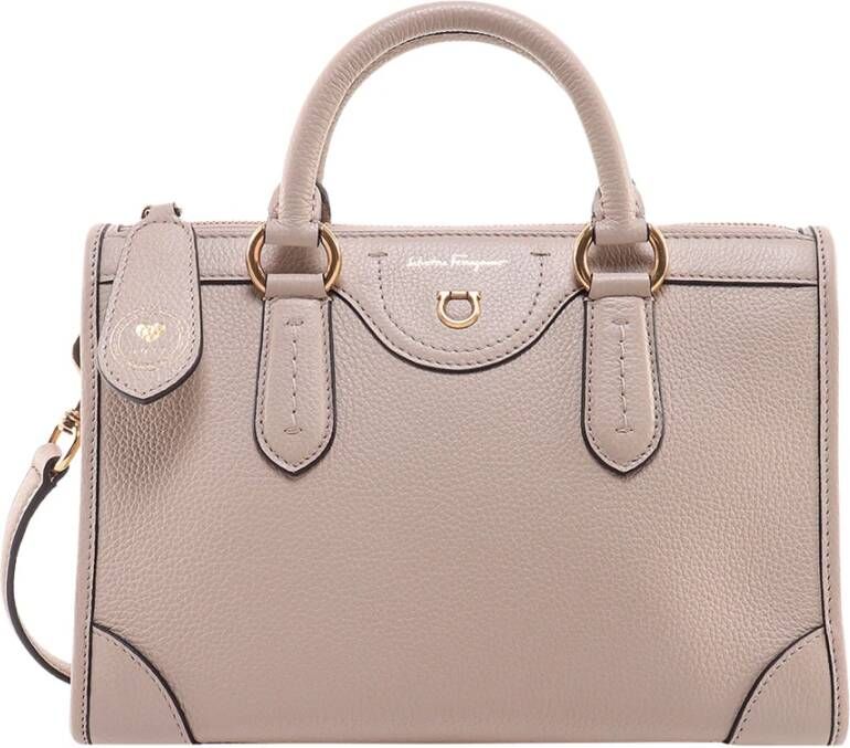 Salvatore Ferragamo Handbags Beige Dames