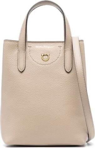 Salvatore Ferragamo Handtas Beige Dames