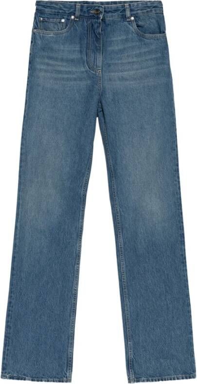 Salvatore Ferragamo High-rise jeans Blauw Dames