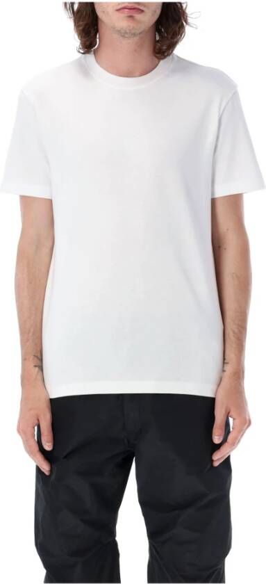 Salvatore Ferragamo Klassiek Wit T-Shirt voor Heren Aw23 White Heren