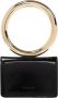 Salvatore Ferragamo Crossbody bags Bangle Logo Micro Pouch in zwart - Thumbnail 1