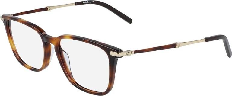 Salvatore Ferragamo Multicolor Ombre Bril Zwart Dames