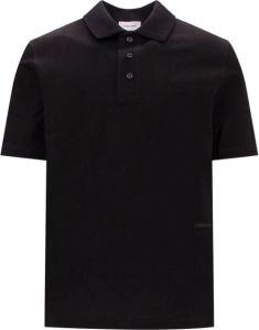 Salvatore Ferragamo Polo Shirts Zwart Heren