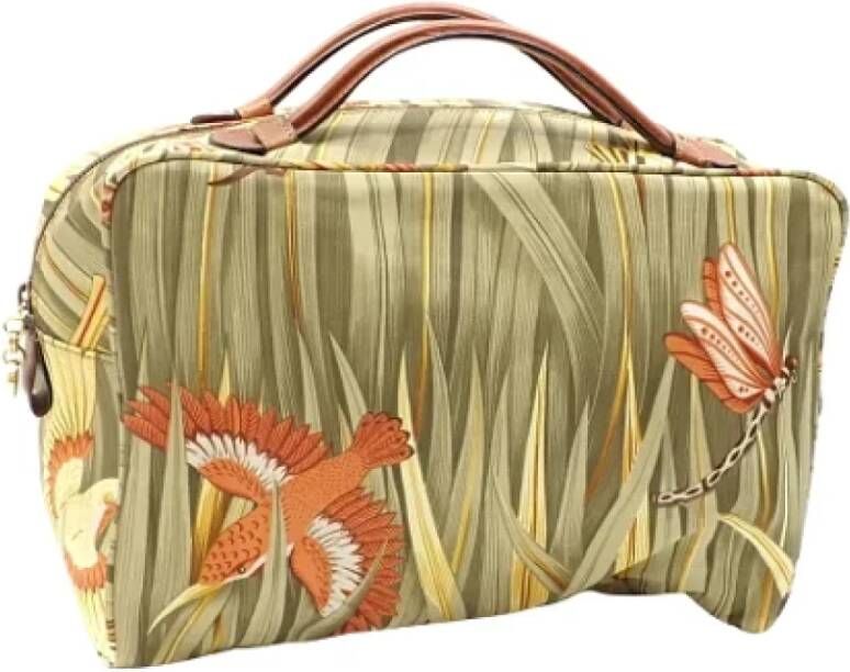 Salvatore Ferragamo Pre-owned Canvas handbags Meerkleurig Dames