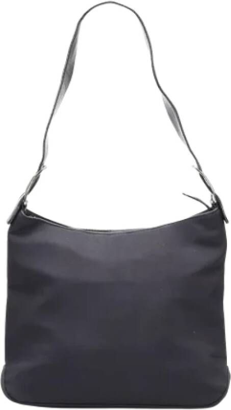 Salvatore Ferragamo Pre-owned Canvas handbags Zwart Dames