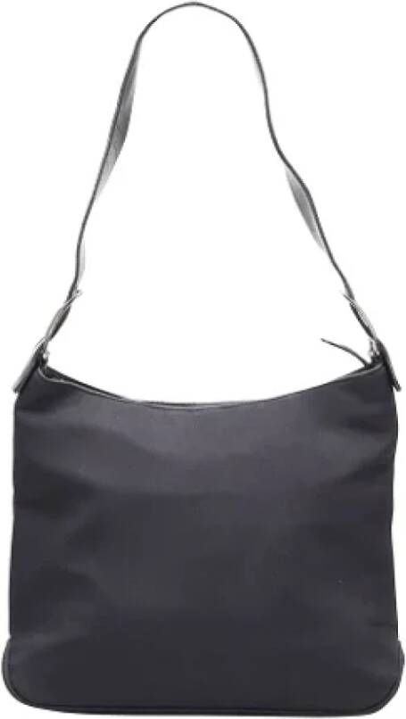 Salvatore Ferragamo Pre-owned Canvas handbags Zwart Dames