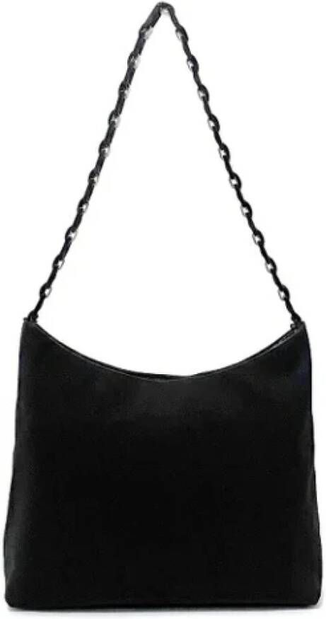 Salvatore Ferragamo Pre-owned Canvas handbags Zwart Dames