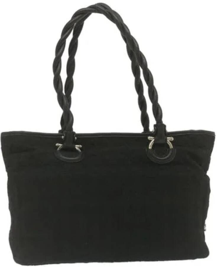 Salvatore Ferragamo Pre-owned Draagtas Zwart Dames