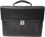 Salvatore Ferragamo Pre-owned Leather briefcases Zwart Dames - Thumbnail 1