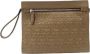 Salvatore Ferragamo Pre-owned Leather clutches Groen Dames - Thumbnail 1