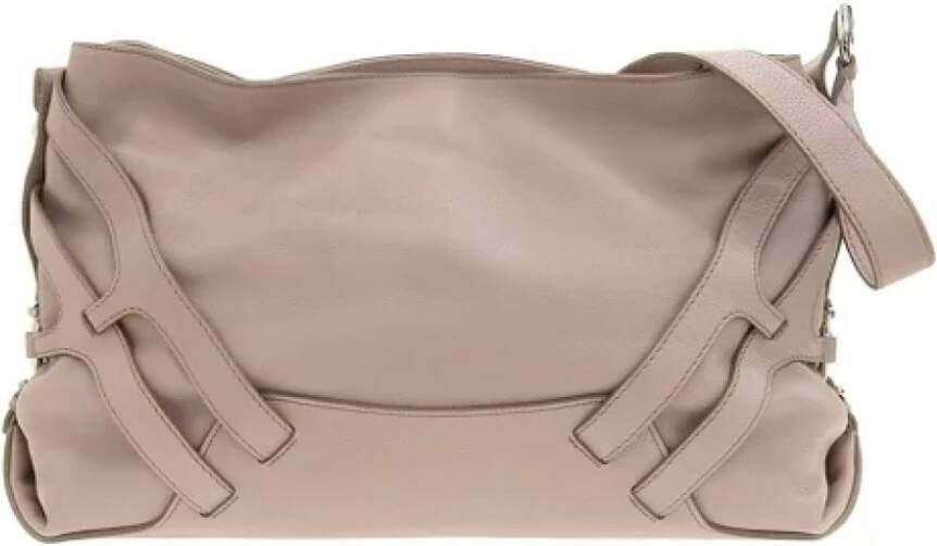 Salvatore Ferragamo Pre-owned Leather handbags Roze