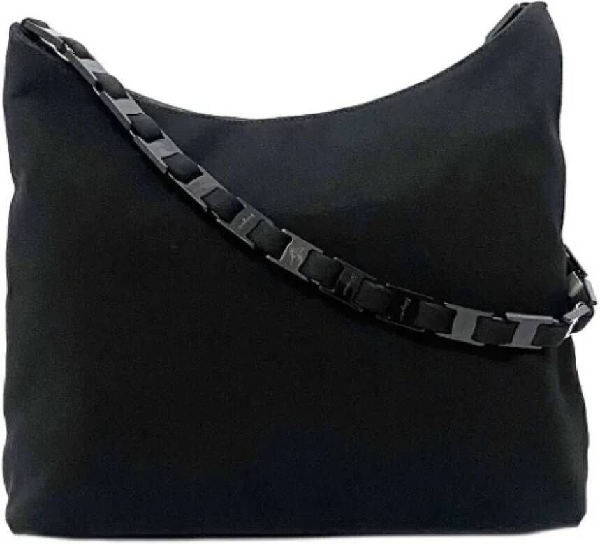 Salvatore Ferragamo Pre-owned Nylon shoulder-bags Zwart Dames