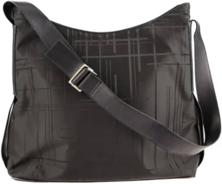 Salvatore Ferragamo Pre-owned Nylon shoulder-bags Zwart Dames