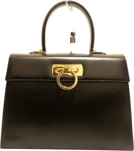 Salvatore Ferragamo Pre-owned Pre-owned Handbag Zwart Dames