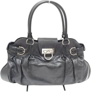 Salvatore Ferragamo Pre-owned Pre-owned Handbags Zwart Dames
