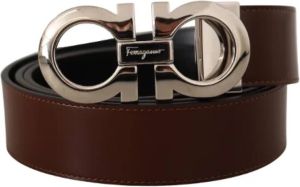 Salvatore Ferragamo Pre-owned Pre-owned Leather belts Bruin Dames