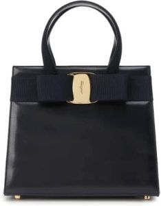 Salvatore Ferragamo Pre-owned Pre-owned Leather handbags Blauw Dames
