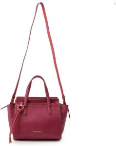 Salvatore Ferragamo Pre-owned Pre-owned Leather handbags Roze Dames