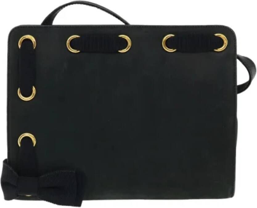 Salvatore Ferragamo Pre-owned Shoulder Bags Zwart Dames