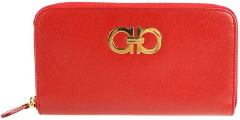 Salvatore Ferragamo Pre-owned Pre-owned Wallets Rood Dames