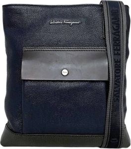 Salvatore Ferragamo Pre-owned Shoulder Bags Blauw Dames