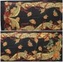 Salvatore Ferragamo Pre-owned Silk scarves Zwart Dames - Thumbnail 1