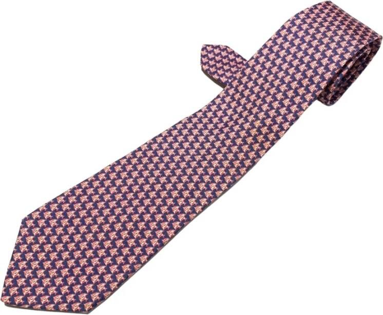 Salvatore Ferragamo Pre-owned Vlinderdassen Bruin Heren