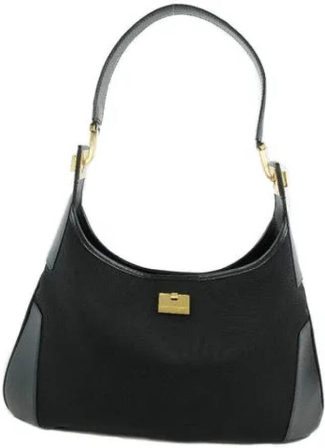 Salvatore Ferragamo Pre-owned Voldoende canvaszakken Zwart Dames