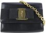 Salvatore Ferragamo Pre-owned Voldoende lederen crossbody-bags Zwart Dames - Thumbnail 1