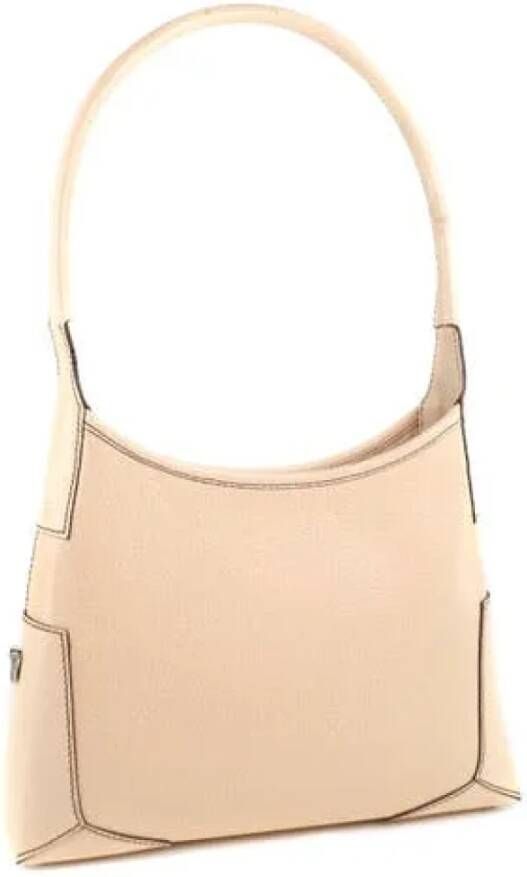 Salvatore Ferragamo Pre-owned Voldoende lederen handtassen Beige Dames