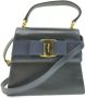 Salvatore Ferragamo Pre-owned Voldoende lederen handtassen Blauw Dames - Thumbnail 1