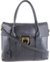 Salvatore Ferragamo Pre-owned Voldoende lederen handtassen Zwart Dames - Thumbnail 1
