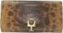 Salvatore Ferragamo Pre-owned Voldoende lederen portefeuilles Bruin Dames - Thumbnail 1