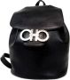 Salvatore Ferragamo Pre-owned Voldoende lederen rugzakken Zwart Dames - Thumbnail 1