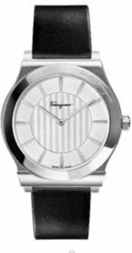 Salvatore Ferragamo Pre-owned Voldoende stoffen horloges Grijs Dames