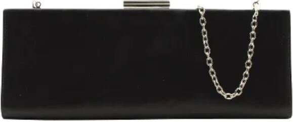 Salvatore Ferragamo Pre-owned Voldoende stoffen koppelingen Zwart Dames