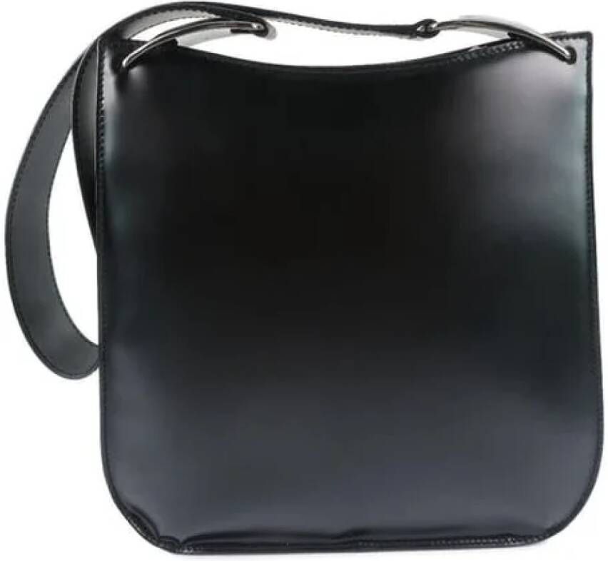 Salvatore Ferragamo Pre-owned Voldoende stoffen schouderzakken Zwart Dames