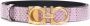 Salvatore Ferragamo Flamingo Pink Gancini Riem Pink Dames - Thumbnail 1