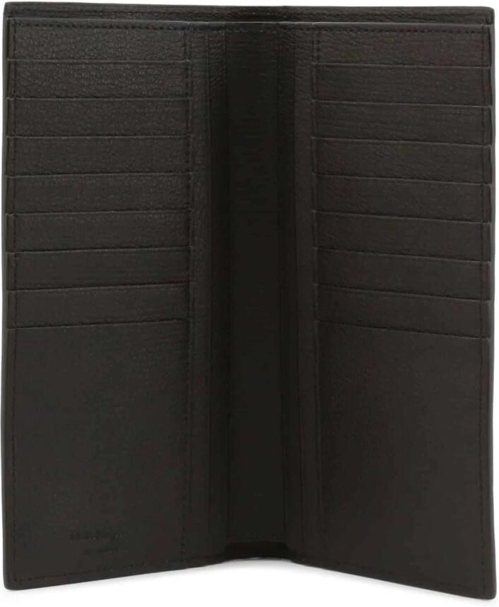 Salvatore Ferragamo Heren Portemonnee van Hoge Kwaliteit Ferragamo 660991 Black Heren