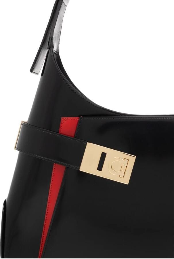 Salvatore Ferragamo Hobo bags Arch Hobo Shoulder Bag in grijs - Foto 5