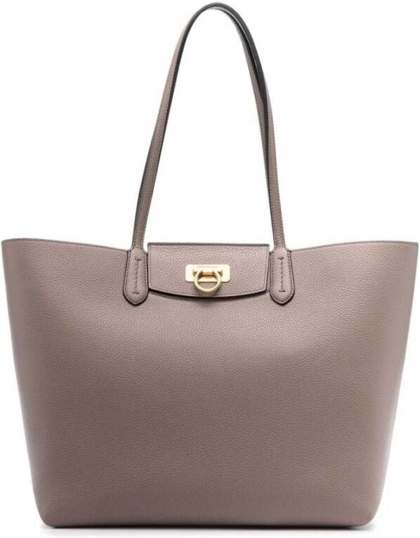 Salvatore Ferragamo Shoulder Bags Beige Dames