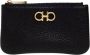 Salvatore Ferragamo Zwarte Gancini Logo Sleutelhangers Black Dames - Thumbnail 1