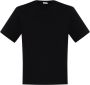 Salvatore Ferragamo Zwarte katoenen T-shirt met logo print Zwart Dames - Thumbnail 1