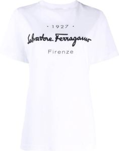 Salvatore Ferragamo t-shirt Wit Dames