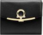 Salvatore Ferragamo Portemonnee kaarthouder Black Dames - Thumbnail 1