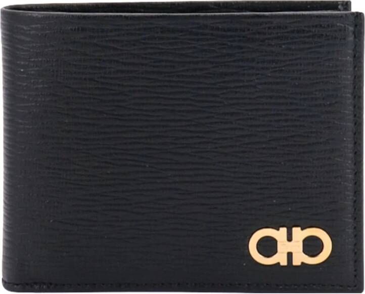 Salvatore Ferragamo Wallets & Cardholders Zwart Heren