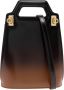 Salvatore Ferragamo Schoudertassen Wanda' Mini Black And Brown Handbag With Airbrushi in zwart - Thumbnail 1