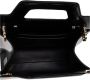 Salvatore Ferragamo Wanda Mini Leren Top-Handle Tas Black Dames - Thumbnail 1