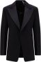 Salvatore Ferragamo Wollen Blazer Jas Zwart Heren - Thumbnail 1